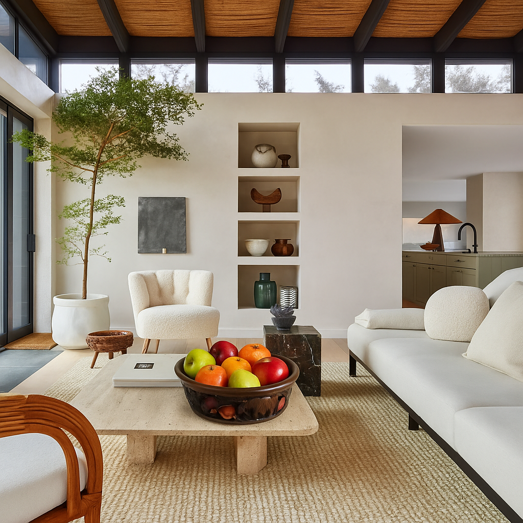 Hand-carved ebony wood bowl.