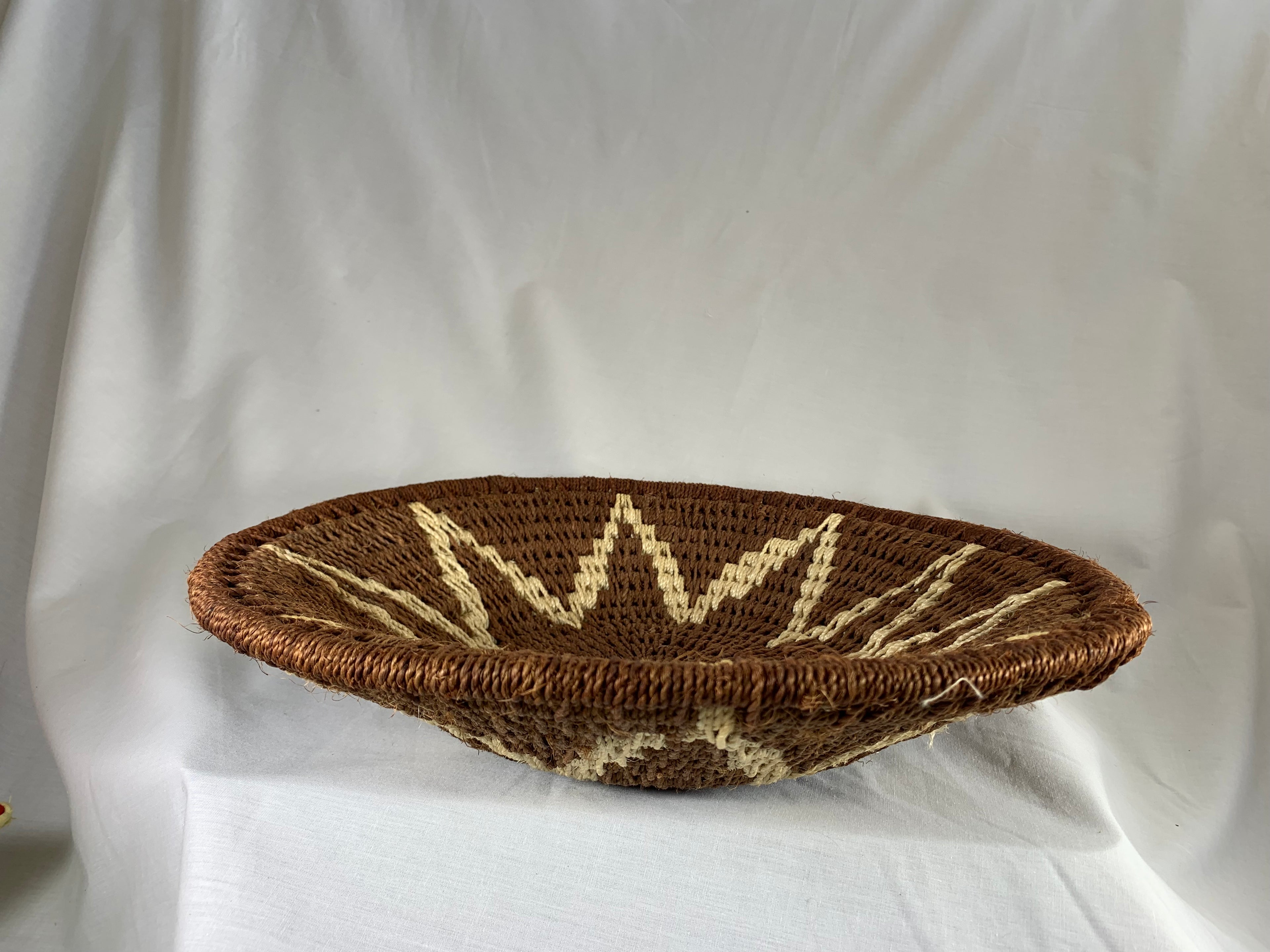 Handwoven African Winnowing Baskets – Traditional Decorative Craft Collection