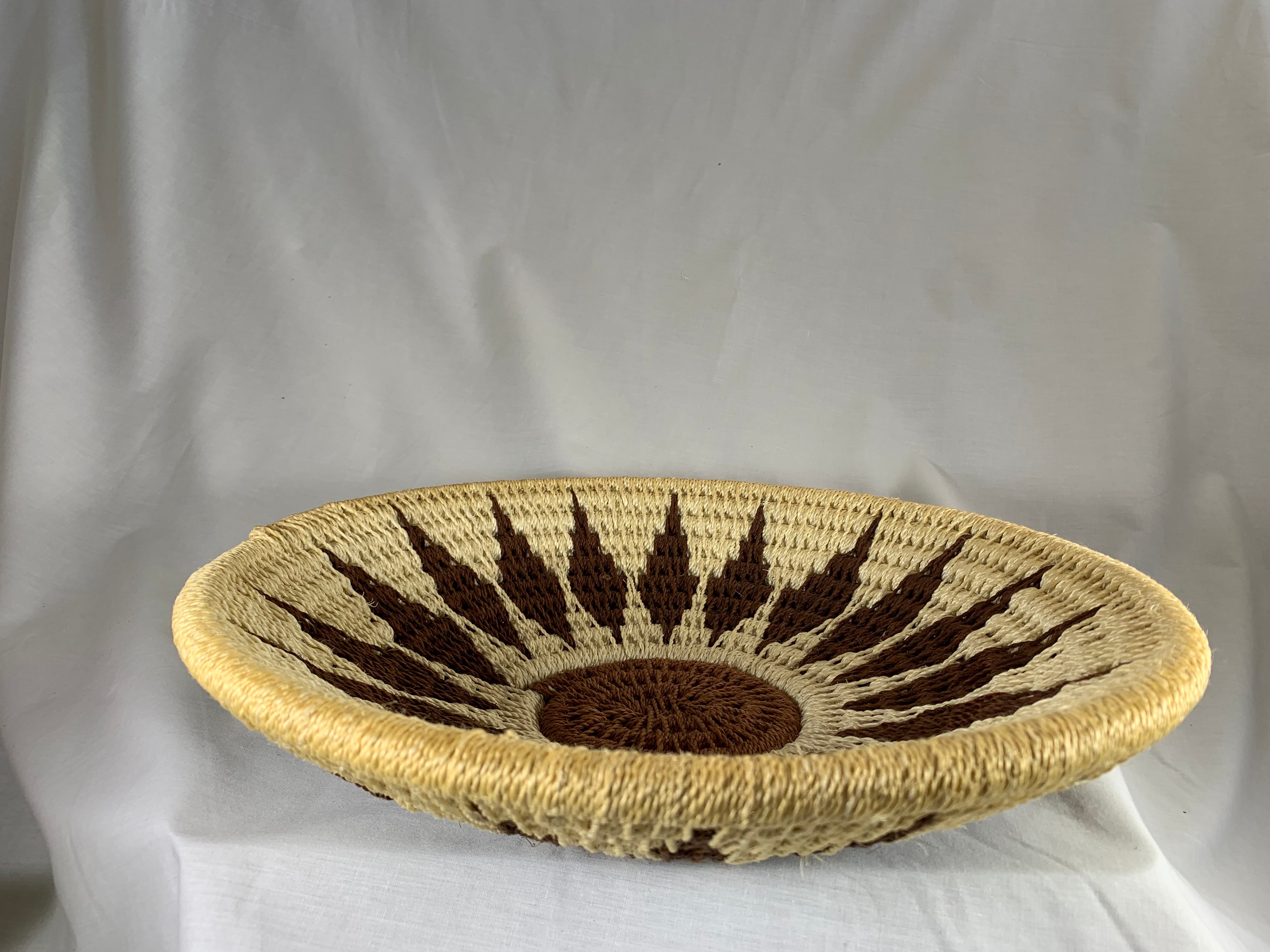 Handwoven African Winnowing Baskets – Traditional Decorative Craft Collection