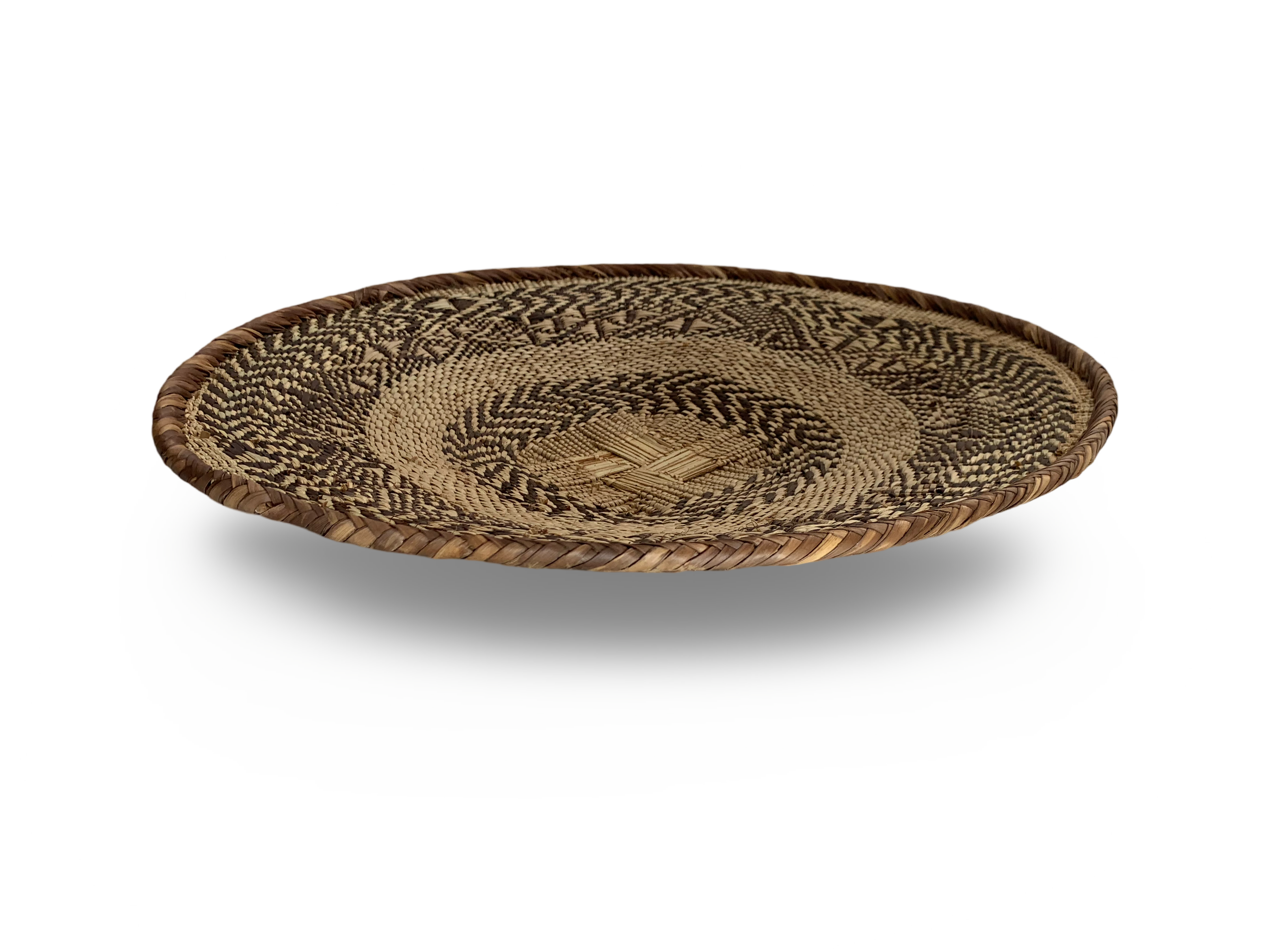 Handwoven African Winnowing Baskets – Traditional Decorative Craft Collection