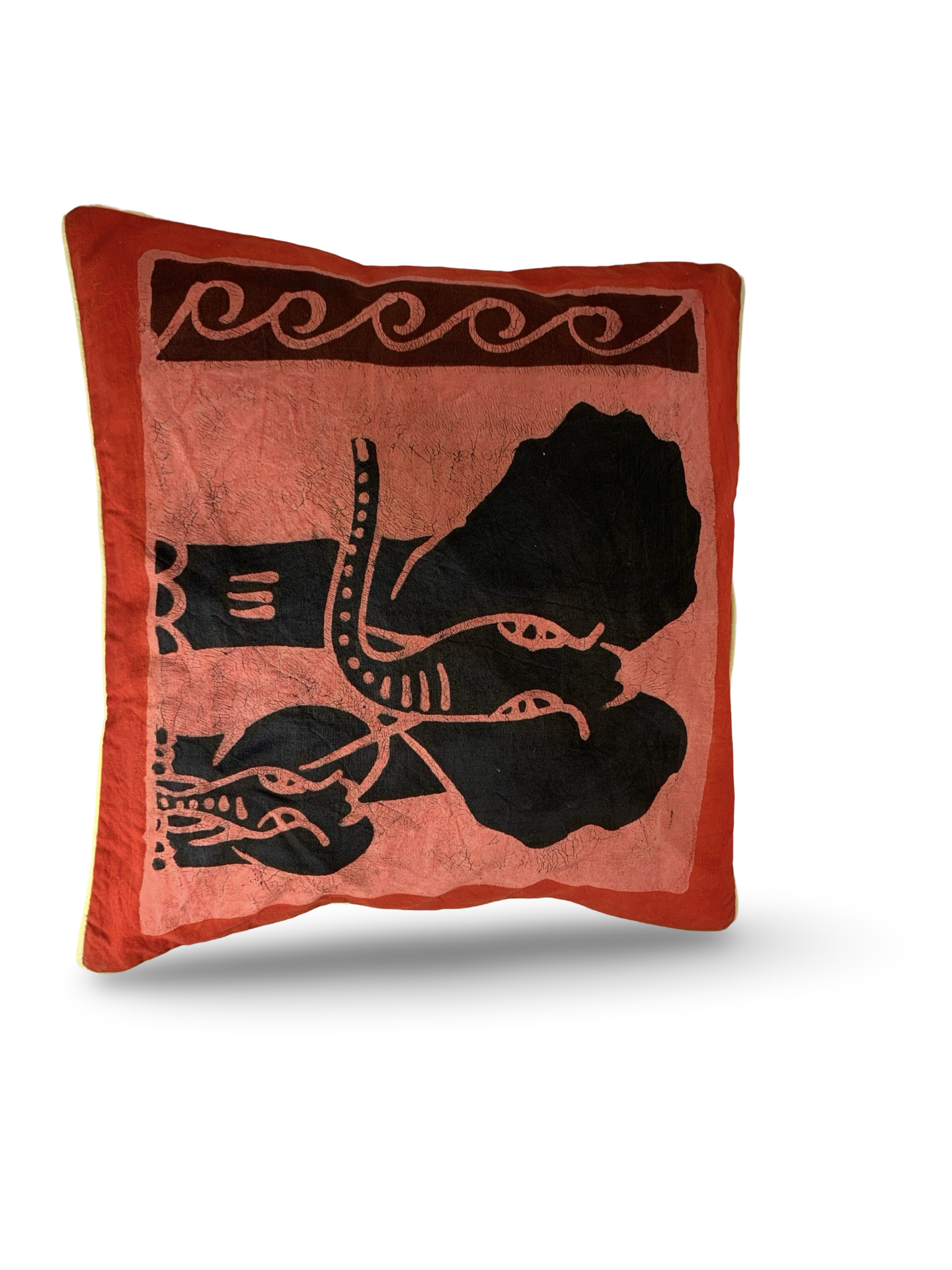 Handcrafted African Batik Cushion Covers – Wildlife Collection (Elephant, Rhino & Zebra Designs)